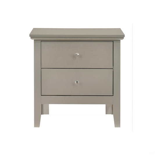 English Dovetailed Drawers Nightstand