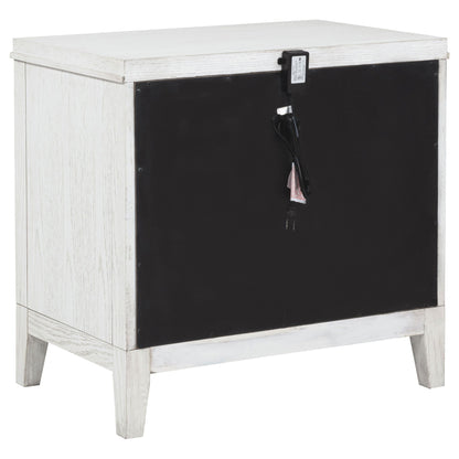 Marielle 4-piece Queen Bedroom Set Distressed White