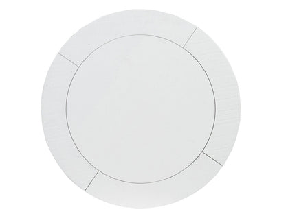 Heron Cove - Round Accent End Table - Chalk White