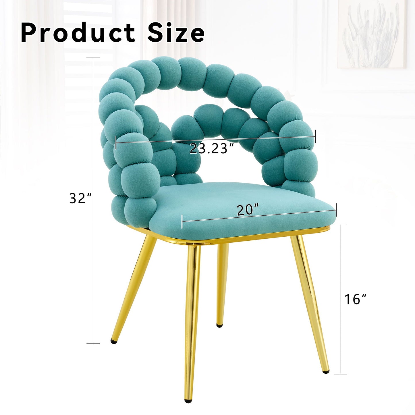 Puffy Bubble, Ball Chain Chairs For Dining Room
