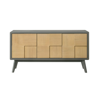 Blayde - Server - Light Gray & Natural