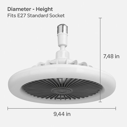 Ceiling Fan with Lights Remote Control Fan Light