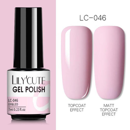 Womens UV Gel Nail Polish Set 7ml Fashion Varnish Colorful Art Manicure Luxury Nail Design For Women