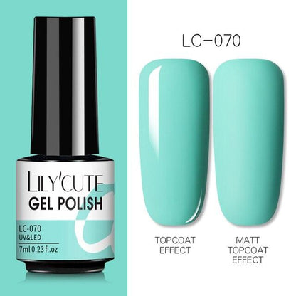 Womens UV Gel Nail Polish Set 7ml Fashion Varnish Colorful Art Manicure Luxury Nail Design For Women