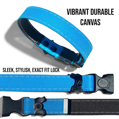 Rugged Waterproof AirTag Dog Collar with Holder