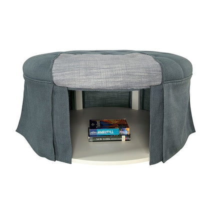 Claes - Round Ottoman