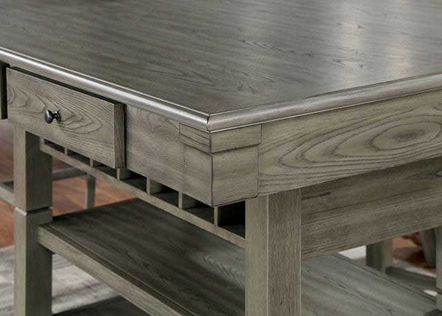 Anaya - 7 Pc Counter Ht Table Set