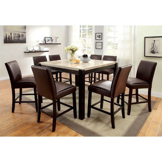 Gladstone - 9 Pc Counter Ht Table Set