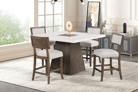 Grasten - 7 Pc Counter Ht Table Set