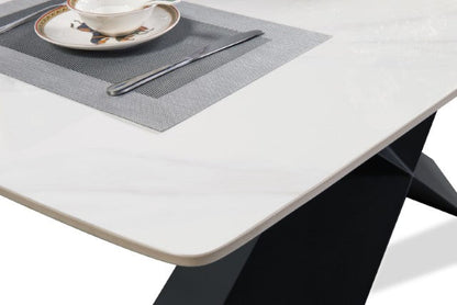 Lenvik - 7 Pc Dining Table Set