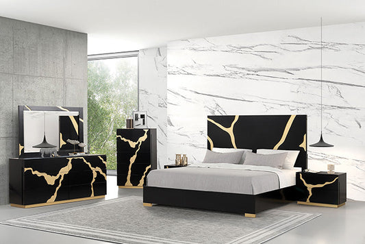 Goldsberg - 4 Pc Queen Bedroom Set