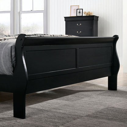 Louis Philippe - 4 Pc Queen Bedroom Set