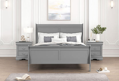 Louis Philippe - 4 Pc Queen Bedroom Set