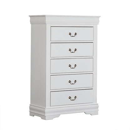 Louis Philippe - 4 Pc Queen Bedroom Set