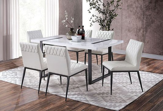 Alessia - 7 Pc Dining Table Set
