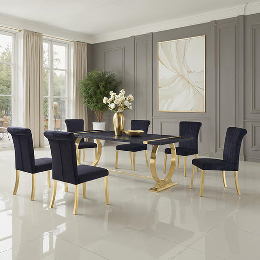 Horley - 7 Pc. Dining Table Set