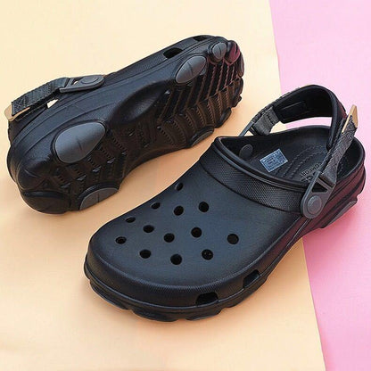 Womens Mens Sandals Summer Beach Shoes Casual Non-slip Clogs Couple Shoes Sport Sandals Slides Garden Clogs Shoes For Outdoor Classic Walking Clogs