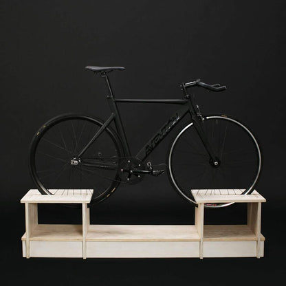 Bicycle storage TV cabinet
